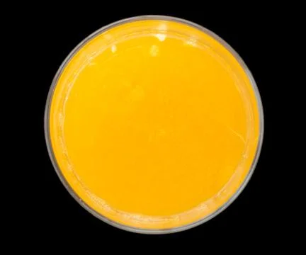 Top view of orange juice Stock-Fotos