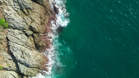 Top view over green tropical islands. Stock Footage 161873596