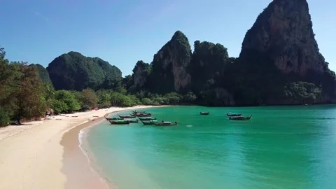 Top view over green tropical islands. Stock Footage 161873775