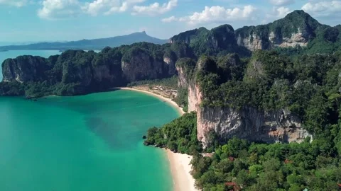 Top view over green tropical islands. Stock Footage 162027839