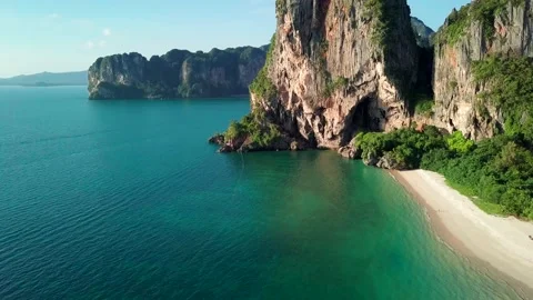 Top view over green tropical islands. Stock Footage 162027939