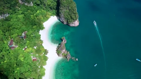 Top view over green tropical islands. Stock Footage 162027951