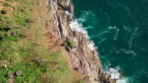 Top view over green tropical islands. Stock Footage 162655217