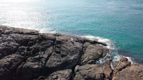 Top view over green tropical islands. 库存影片 162655413