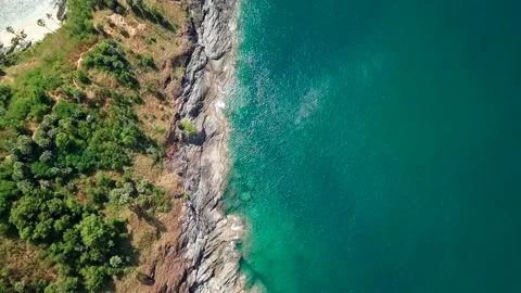 Top view over green tropical islands. Stock Footage 162655469