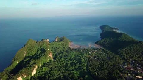 Top view over green tropical islands. Stock Footage 162726332