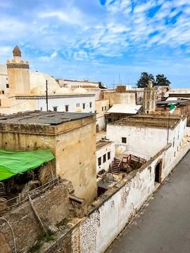 Top view of the Palace of the Dey in Casbah of Algiers Stock Photos