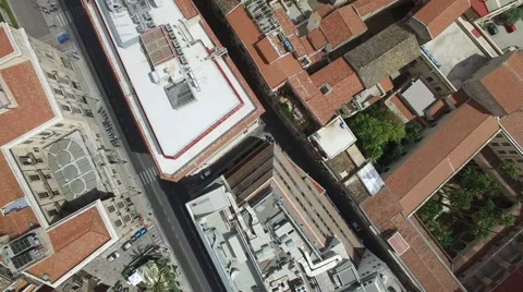 Top View of Palermo, Italy Stock Footage 65210299