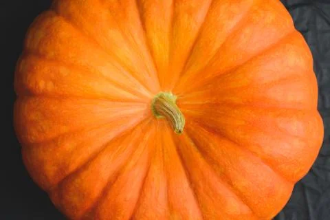Top view of pumpkin Stock Photos