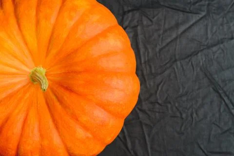 Top view of pumpkin Stock Photos