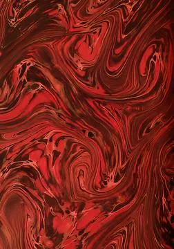 Top view of a red marbleized seamless tile pattern for wallpaper or backgroun Stock Illustration