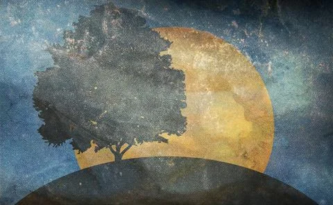 Top view of retro flag of Pleasant Ridge, Michigan, untied states of America  Stock Illustration