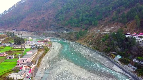 Top view river Stock Footage 202075483