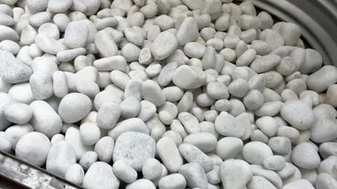 Top View of Rocks in Window Well Stock Footage 325634209
