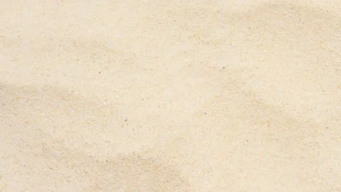 Top view of sand texture. Shot on camera on slide dolly Stock Footage 132600657