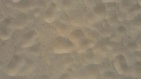 Top view sand texture in sunset background Phuket Thailand Stock Footage 153377188