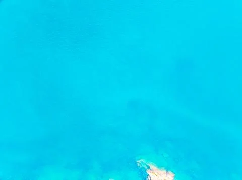 Top view sea surface beach sand background Stock Photos