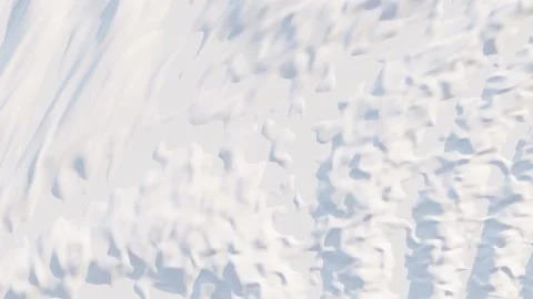 Top view of simple empty white podium stage background. Futuristic technology Video stock 201861673