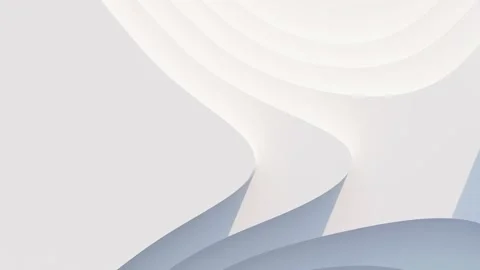 Top view of simple empty white podium stage background. Futuristic technology 스톡 동영상 202203545