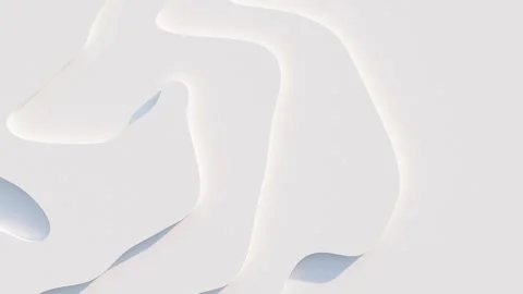 Top view of simple empty white podium stage background. Futuristic technology 스톡 동영상 211311622