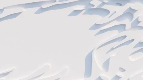 Top view of simple empty white podium stage background. Futuristic technology 스톡 동영상 243206449