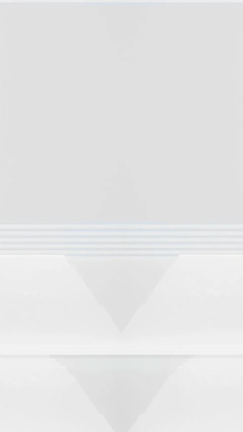 Top view of simple empty white podium stage background. Futuristic technology 스톡 동영상 245277596