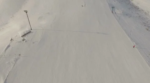 Top view of ski resort. Stock Footage 59590263