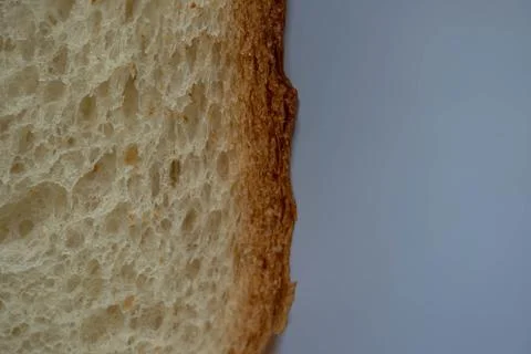 Top view of sliced fresh bread and rye Stock Photos