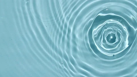water ripple top view