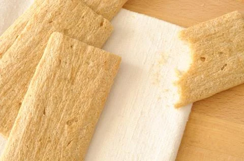 Top view of snack on table Stock Photos