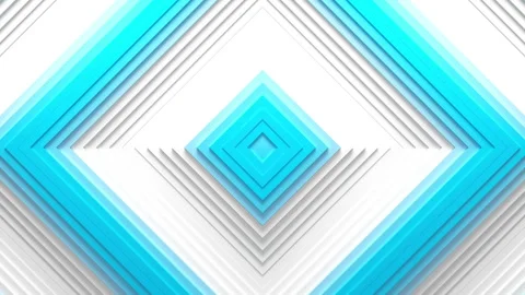 Top view on square blinds oscillation with color waves.. Minimal clean corporate 動画素材 283351914