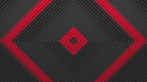 Top view on square blinds oscillation with color waves.. Minimal clean corporate Stock Footage 284215629