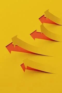 Top view statistics presentation Set Stock Photos