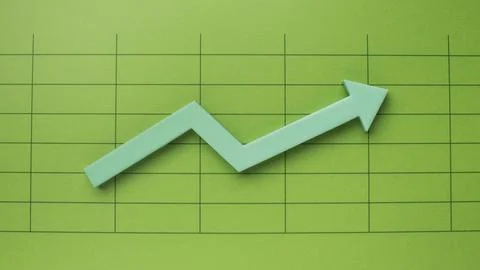 Top view statistics presentation Set Stock Photos