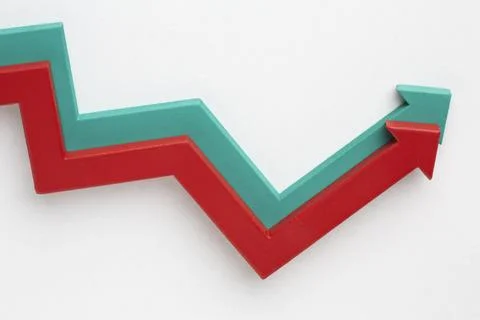 Top view statistics presentation Set Stock Photos