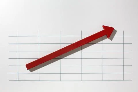Top view statistics presentation Set Stock Photos