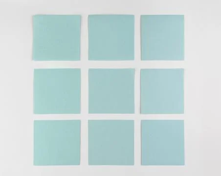 Top view sticky notes collection Stock Photos
