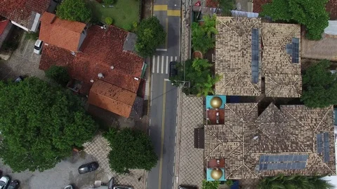 Top View of Street Stock Footage 70916522