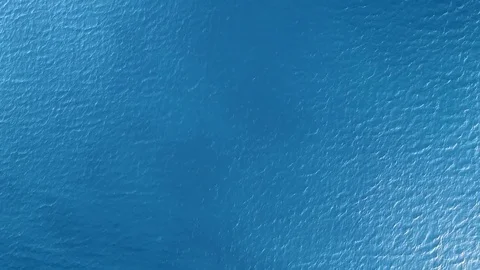 Top view of the surface of the sea Stock Footage 72147423