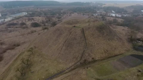 Top view of the Swedish Mountain. Volkovysk Belarus Stock Footage 154909341