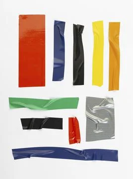 Top view tape collection3. Resolution and high quality beautiful photo Stock Photos