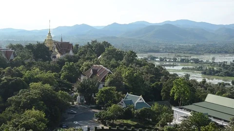 Top view temple. 스톡 동영상 78124543