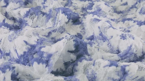 Top view of the textile background. Theme design, fashion, tailoring of clothes  Stock Footage 290772033