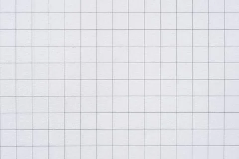 Top view of textured checkered white paper. checkered paper background Stock Photos