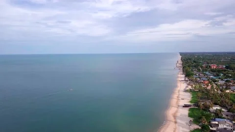 Top view of tropical beach Stock Footage 161728917