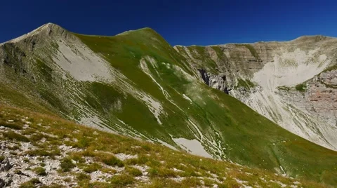 Top view vettore mountain Video stock 65800811