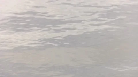 Top view of water rippled surface. Stock footage. Video stock 129133539