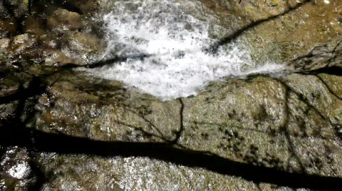 Top View of Waterfall Stock Footage 705996