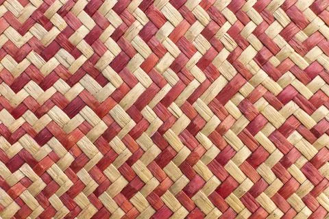 Top view weaving pattern Stock Photos