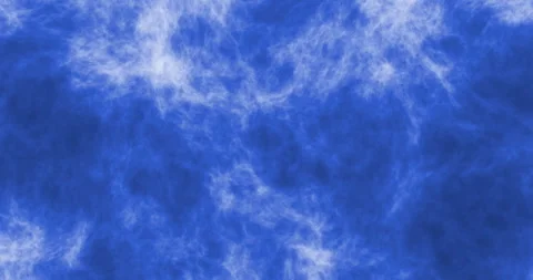 Top view of white clouds movement and blue sky, panorama and nature Stock Footage 286435554